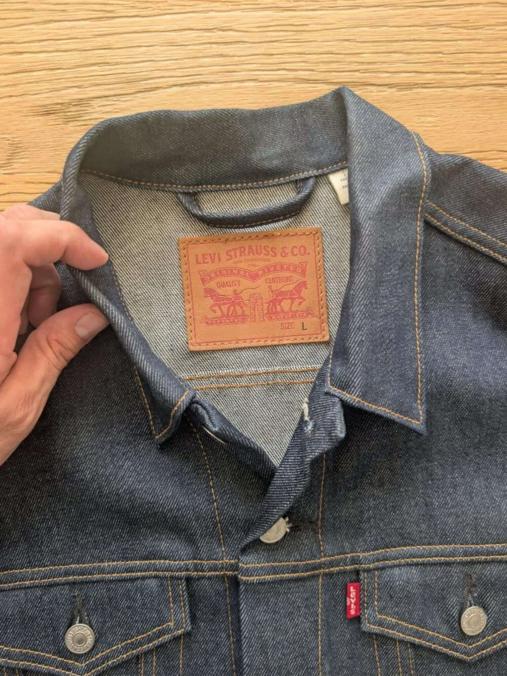 Levis Long Sleeve Denim Jacket